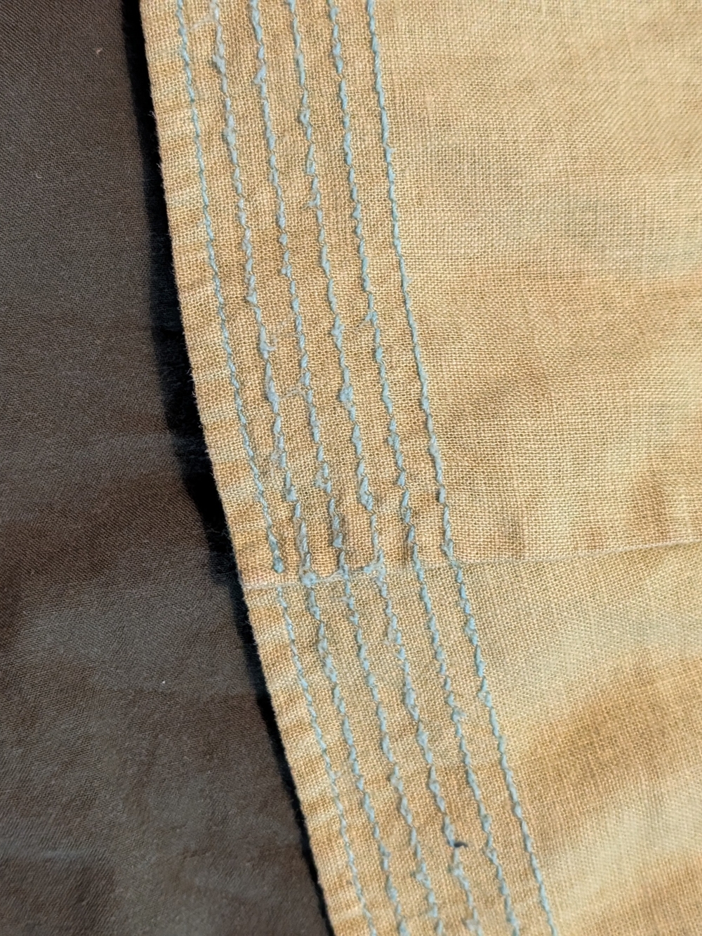 Ruby Rd. Light Green Button-Front Linen Shirt - Picture 5 of 7